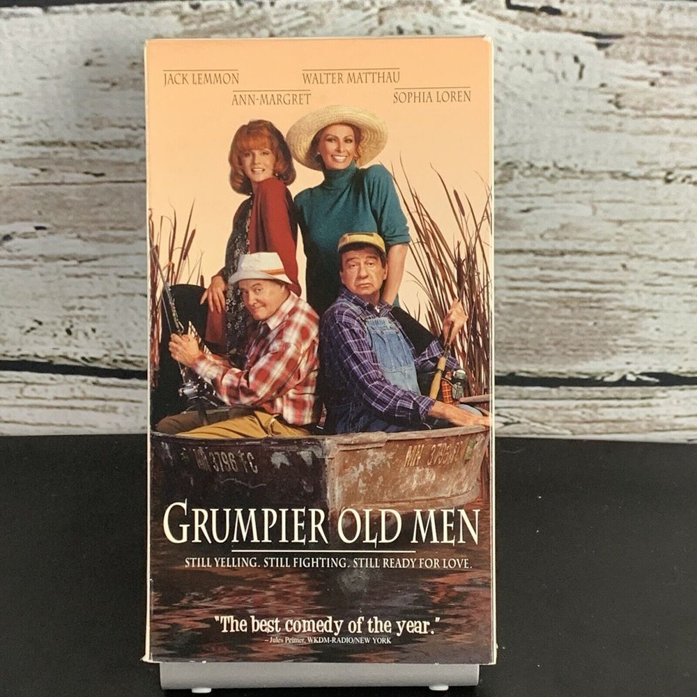 Grumpier Old Men (VHS, 1996) Jack Lemmon, Walter Matthau,‎ Ann-Margret